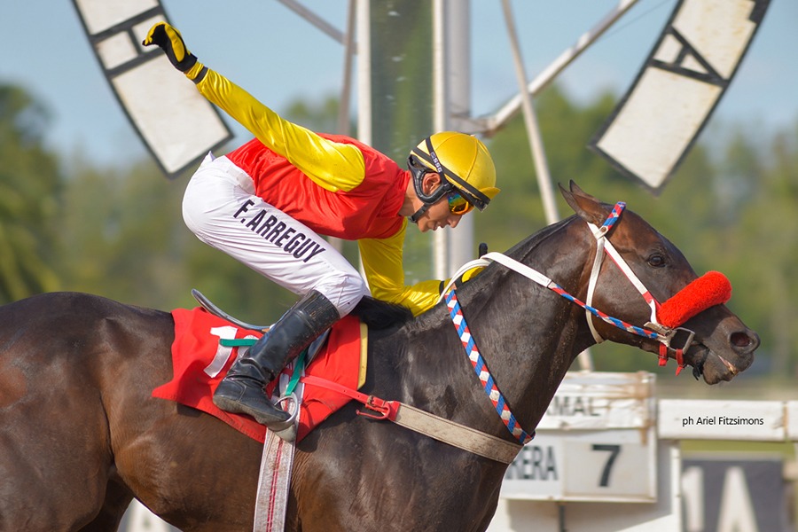 Ametz (Angiolo) se queda con Condicional (1000m-Arena-LP). - Staff ElTurf.com